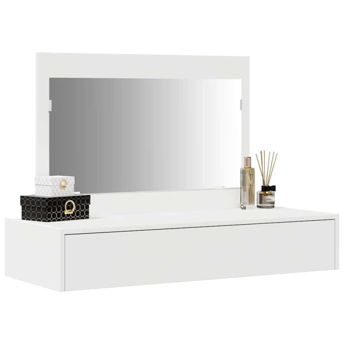 Tavolo da Trucco Bianco 100 x 40 x 70 cm Legno multistrato 865208