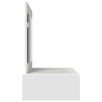 Tavolo da Trucco Bianco 100 x 40 x 70 cm Legno multistrato 865208