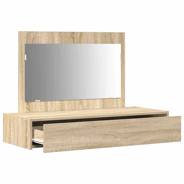 Tavolo da Trucco Marrone 100 x 40 x 70 cm Legno multistrato 865210