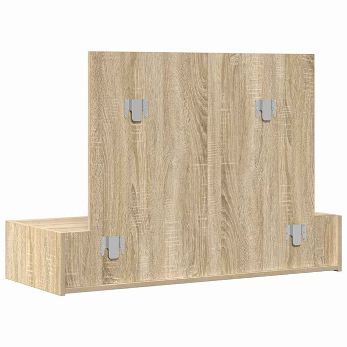 Tavolo da Trucco Marrone 100 x 40 x 70 cm Legno multistrato 865210