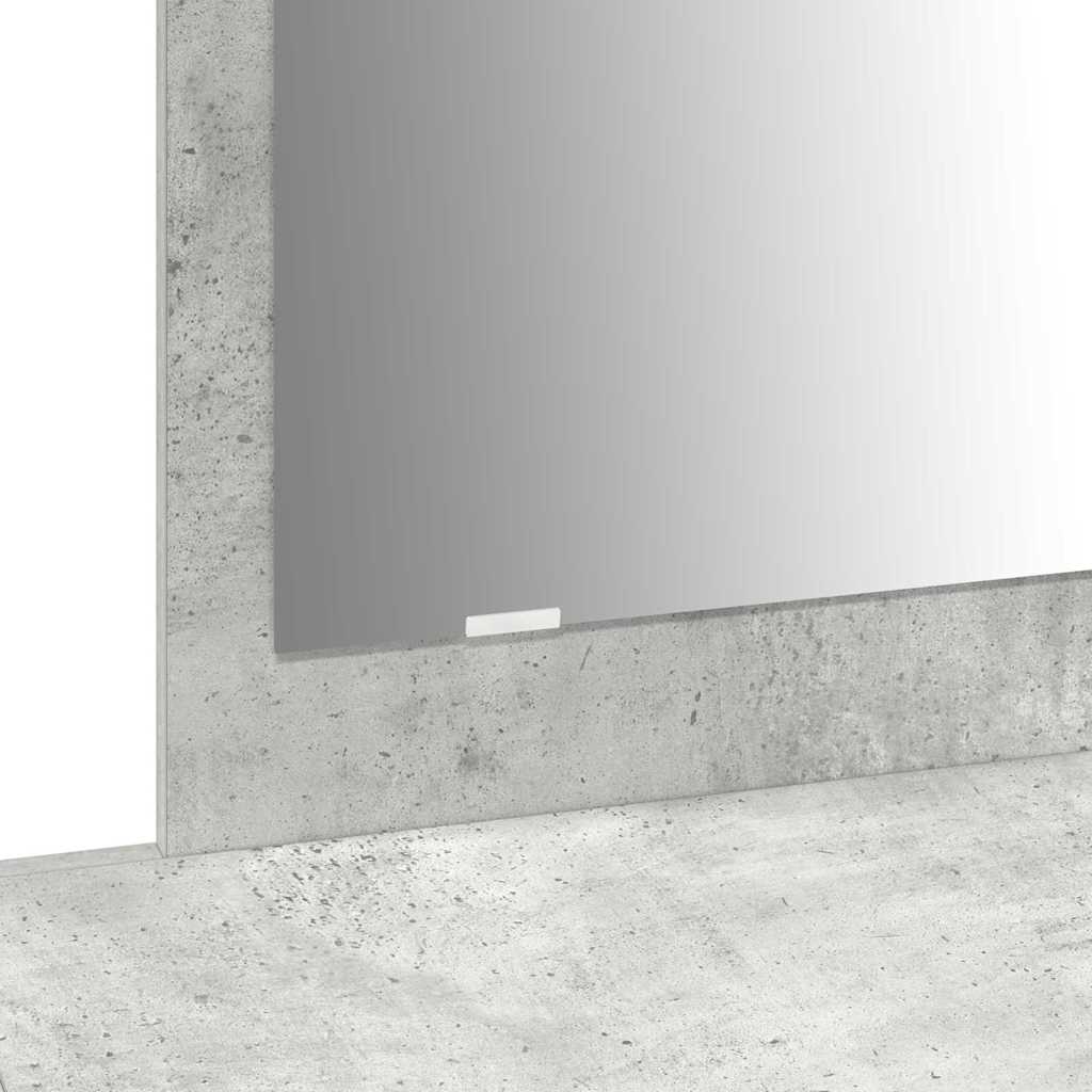 Tavolo da Trucco Grigio 100 x 40 x 70 cm Legno multistrato 865211