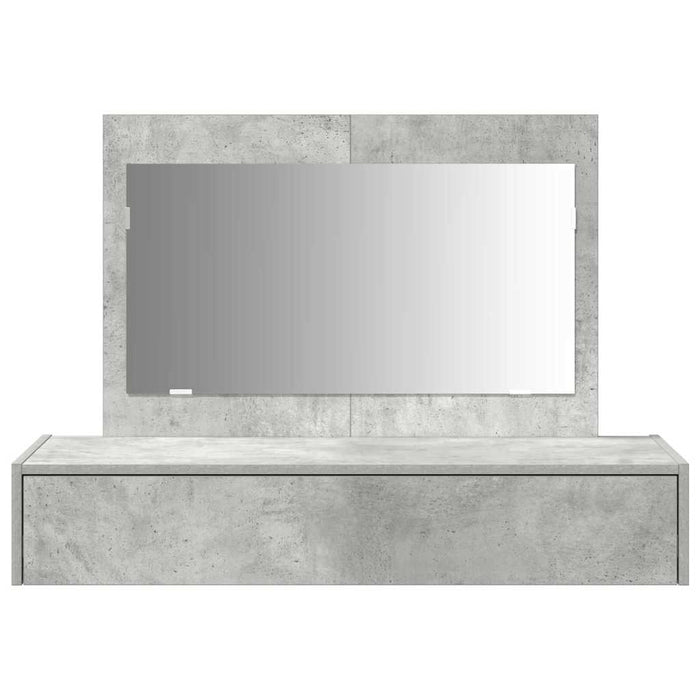 Tavolo da Trucco Grigio 100 x 40 x 70 cm Legno multistrato 865211