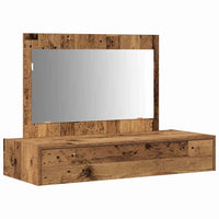 Tavolo da Trucco Marrone 100 x 40 x 70 cm Legno multistrato 865215