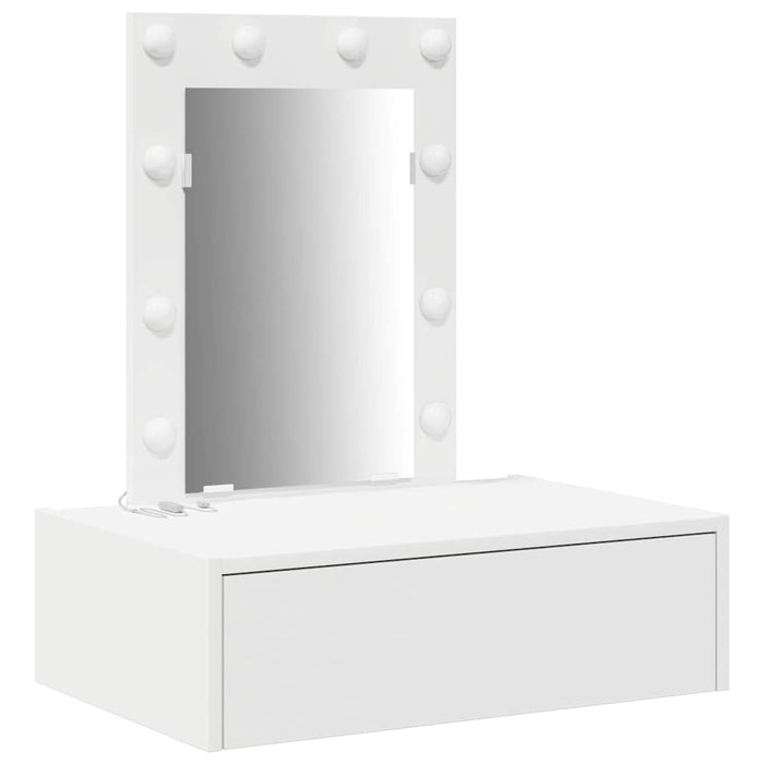 Tavolo da Trucco Bianco 60 x 40 x 70 cm Legno multistrato 865217