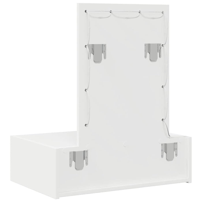 Tavolo da Trucco Bianco 60 x 40 x 70 cm Legno multistrato 865217