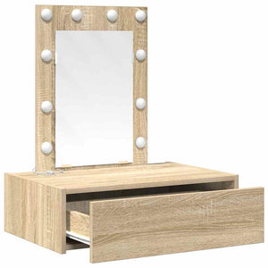 Tavolo da Trucco Marrone 60 x 40 x 70 cm Legno multistrato 865219