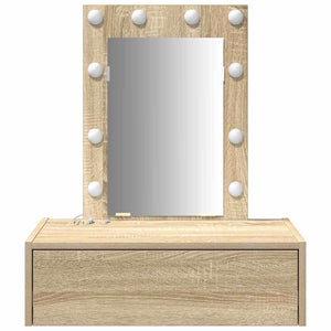 Tavolo da Trucco Marrone 60 x 40 x 70 cm Legno multistrato 865219