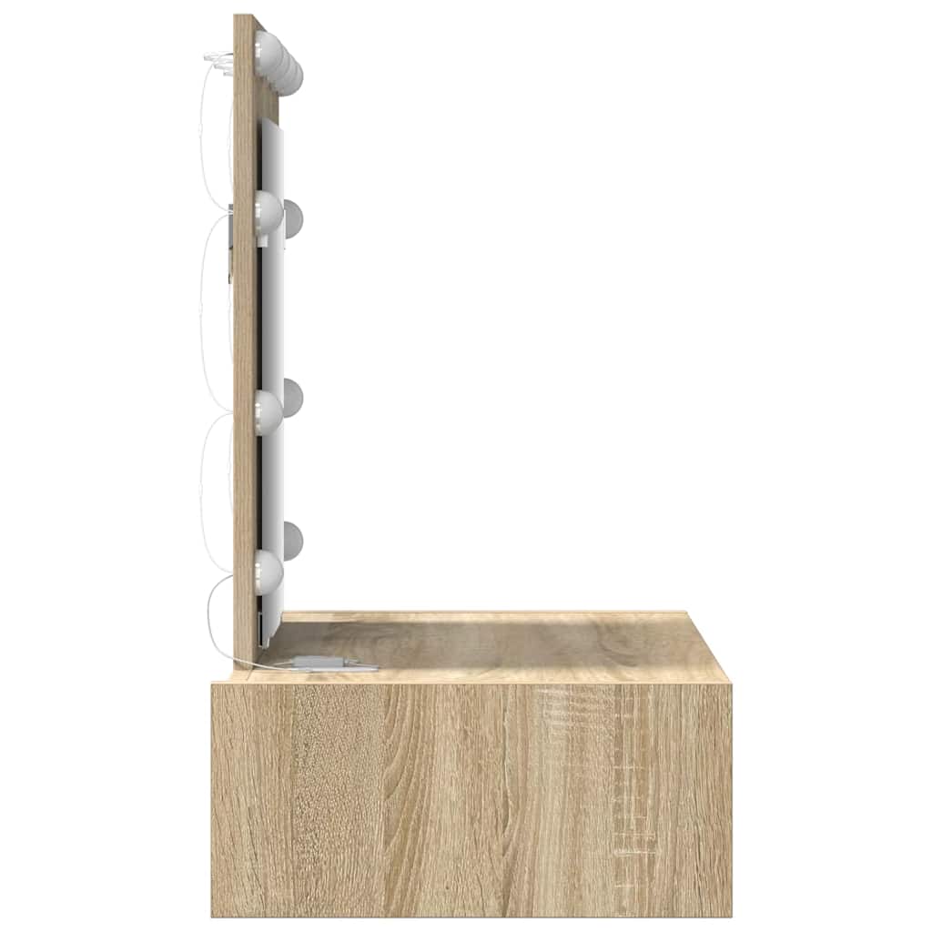 Tavolo da Trucco Marrone 60 x 40 x 70 cm Legno multistrato 865219