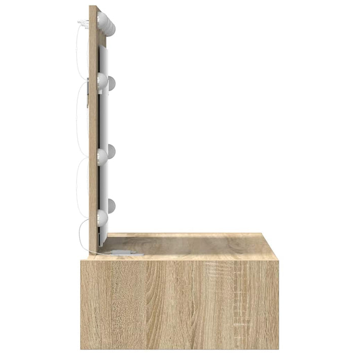 Tavolo da Trucco Marrone 60 x 40 x 70 cm Legno multistrato 865219