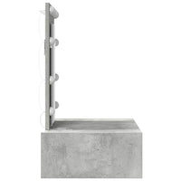 Tavolo da Trucco Grigio 60 x 40 x 70 cm Legno multistrato 865220