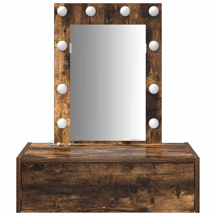 Tavolo da Trucco Marrone 60 x 40 x 70 cm Legno multistrato 865221