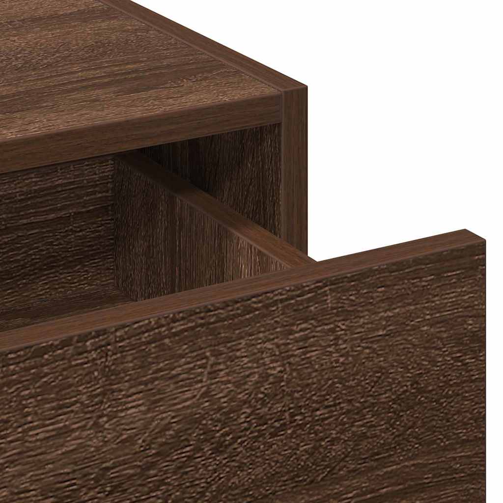 Tavolo da Trucco Marrone 60 x 40 x 70 cm Legno multistrato 865223