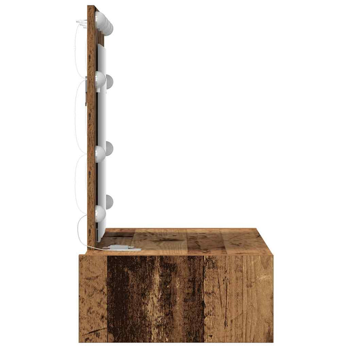 Tavolo da Trucco Marrone 60 x 40 x 70 cm Legno multistrato 865224