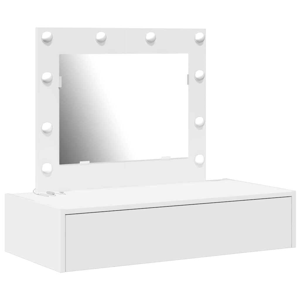 Tavolo da Trucco Bianco 83 x 40 x 70 cm Legno multistrato 865226
