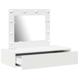 Tavolo da Trucco Bianco 83 x 40 x 70 cm Legno multistrato 865226