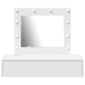 Tavolo da Trucco Bianco 83 x 40 x 70 cm Legno multistrato 865226