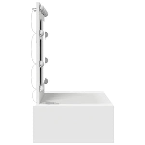 Tavolo da Trucco Bianco 83 x 40 x 70 cm Legno multistrato 865226