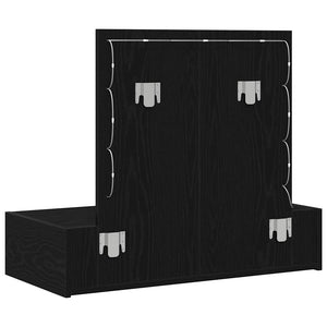 Tavolo da Trucco Nero 83 x 40 x 70 cm Legno multistrato 865227