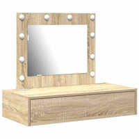 Tavolo da Trucco Marrone 83 x 40 x 70 cm Legno multistrato 865228