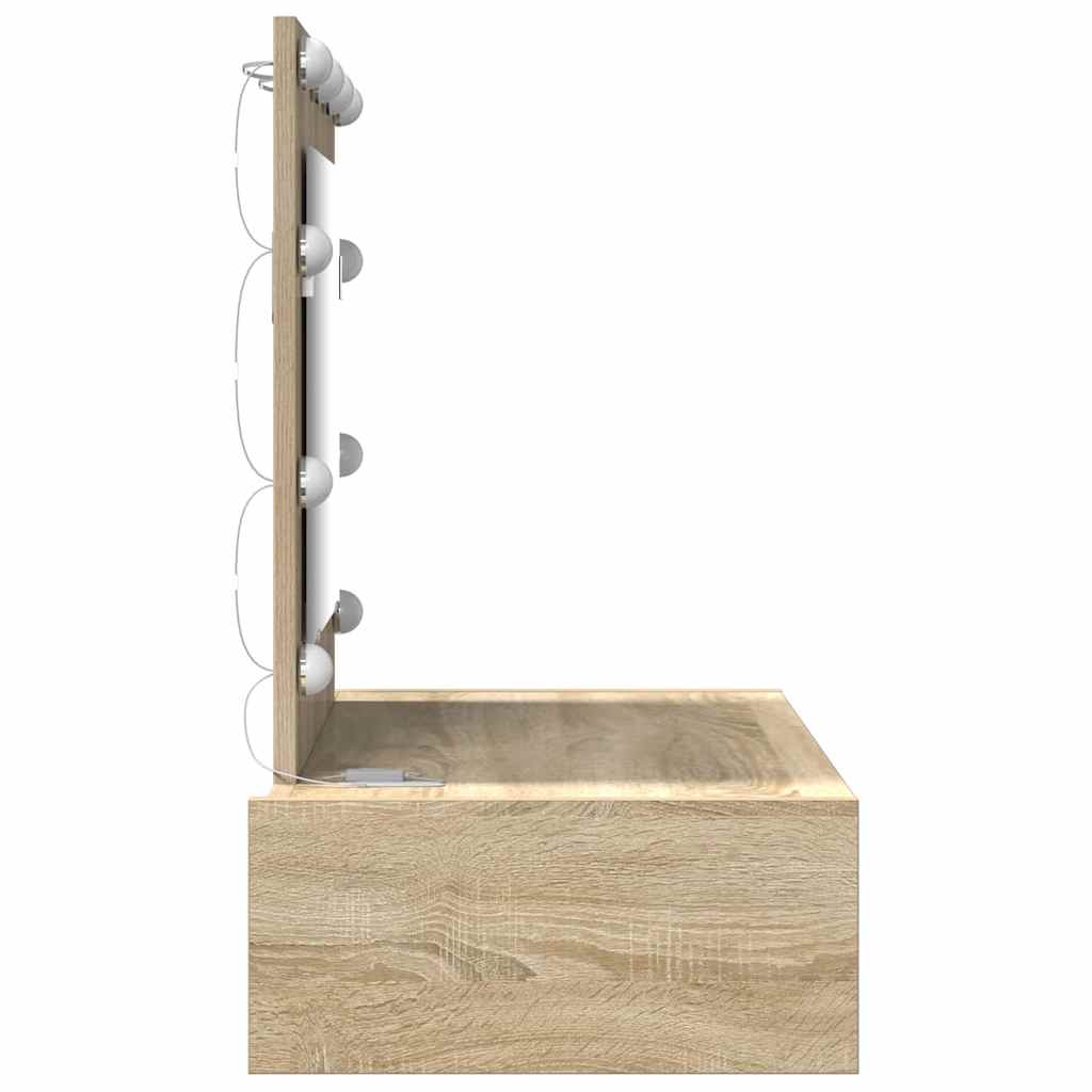Tavolo da Trucco Marrone 83 x 40 x 70 cm Legno multistrato 865228