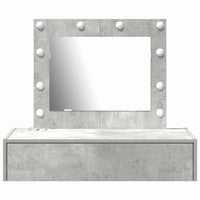 Tavolo da Trucco Grigio 83 x 40 x 70 cm Legno multistrato 865229