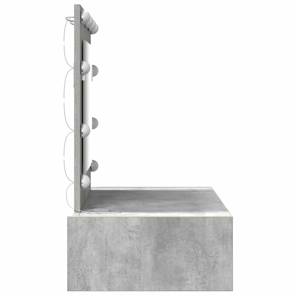 Tavolo da Trucco Grigio 83 x 40 x 70 cm Legno multistrato 865229