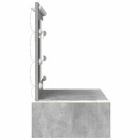 Tavolo da Trucco Grigio 83 x 40 x 70 cm Legno multistrato 865229