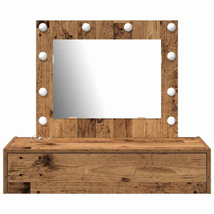 Tavolo da Trucco Marrone 83 x 40 x 70 cm Legno multistrato 865233