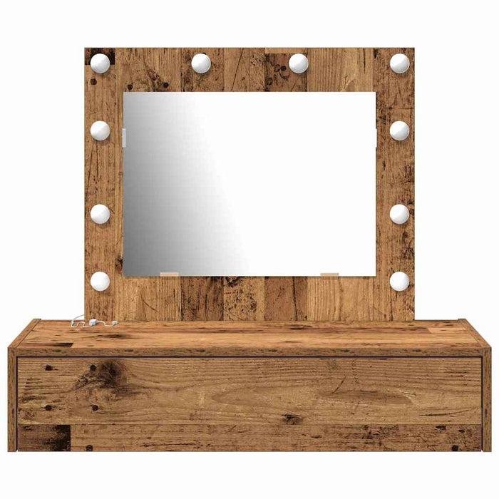 Tavolo da Trucco Marrone 83 x 40 x 70 cm Legno multistrato 865233