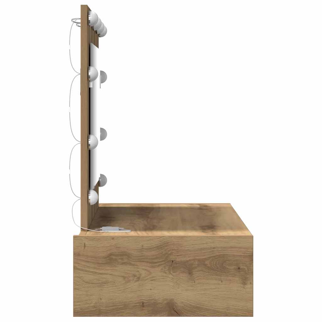 Tavolo da Trucco Marrone 83 x 40 x 70 cm Legno multistrato 865234