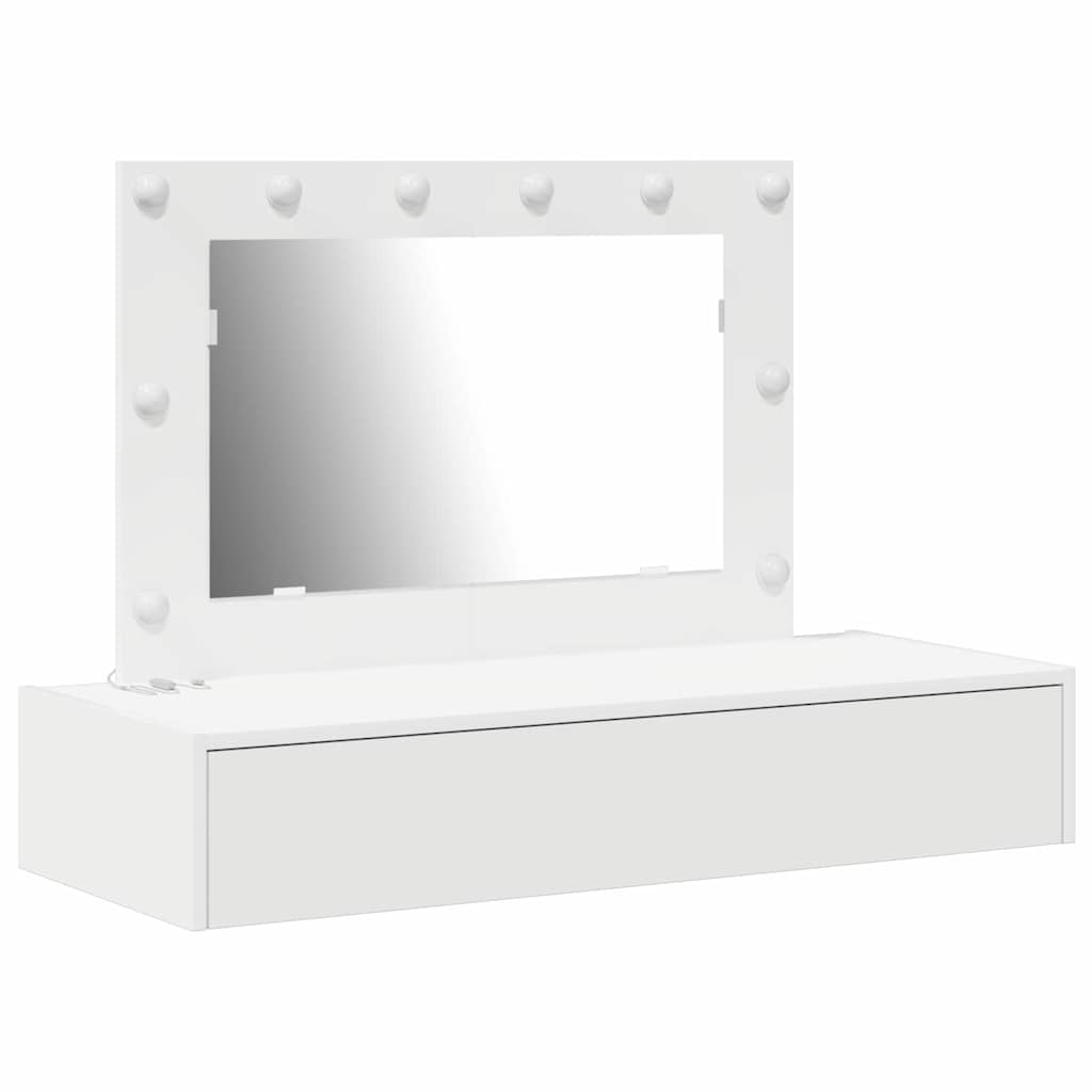 Tavolo da Trucco Bianco 100 x 40 x 70 cm Legno multistrato 865235