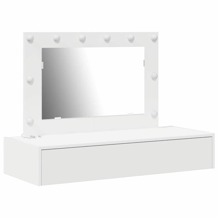 Tavolo da Trucco Bianco 100 x 40 x 70 cm Legno multistrato 865235