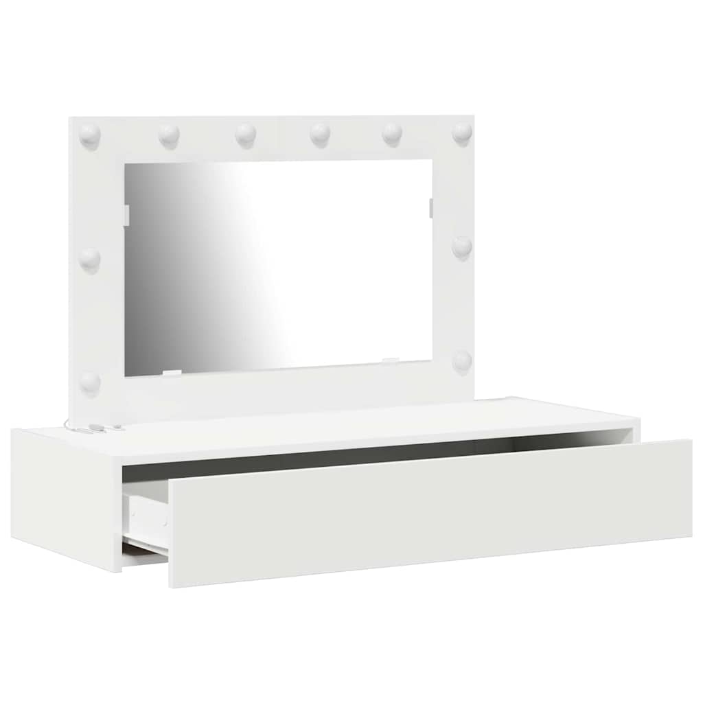 Tavolo da Trucco Bianco 100 x 40 x 70 cm Legno multistrato 865235