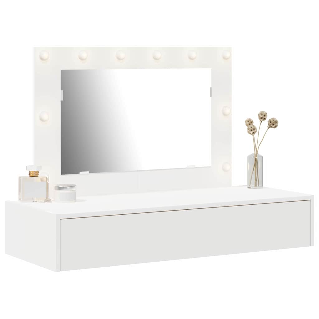 Tavolo da Trucco Bianco 100 x 40 x 70 cm Legno multistrato 865235