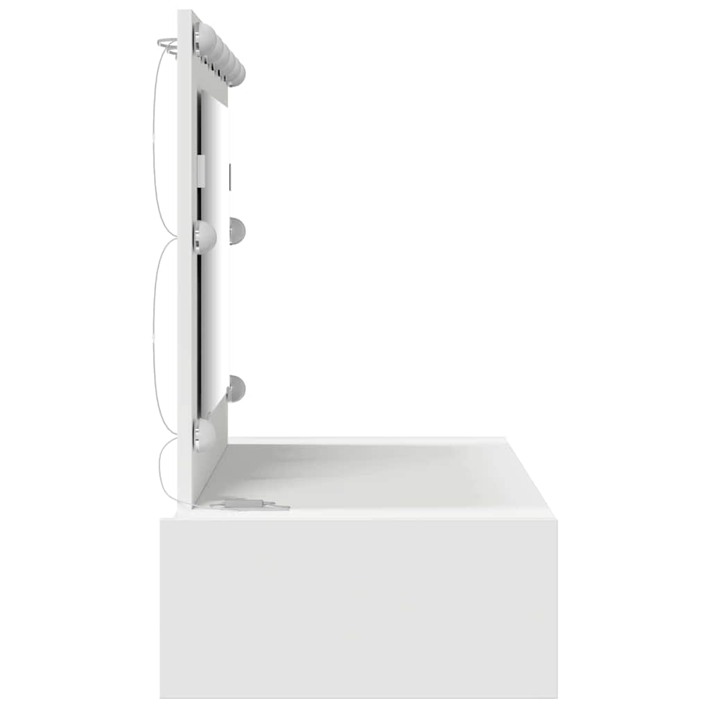 Tavolo da Trucco Bianco 100 x 40 x 70 cm Legno multistrato 865235