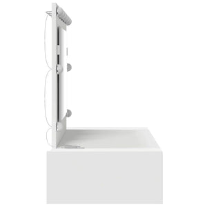 Tavolo da Trucco Bianco 100 x 40 x 70 cm Legno multistrato 865235