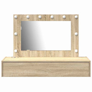 Tavolo da Trucco Marrone 100 x 40 x 70 cm Legno multistrato 865237