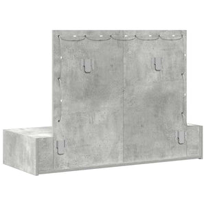 Tavolo da Trucco Grigio 100 x 40 x 70 cm Legno multistrato 865238