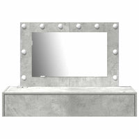 Tavolo da Trucco Grigio 100 x 40 x 70 cm Legno multistrato 865238