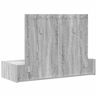 Tavolo da Trucco Grigio 100 x 40 x 70 cm Legno multistrato 865240