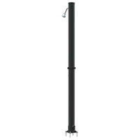 Doccia Solare da Esterno Nero 217 cm PVC, alluminio 42003407