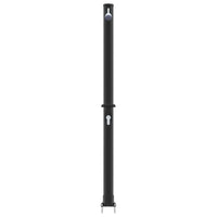 Doccia Solare da Esterno Nero 217 cm PVC, alluminio 42003407