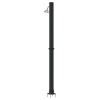 Doccia Solare da Esterno Nero 217 cm PVC, alluminio 42003411