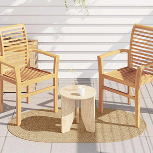 vidaXL Tappeto Marrone PP