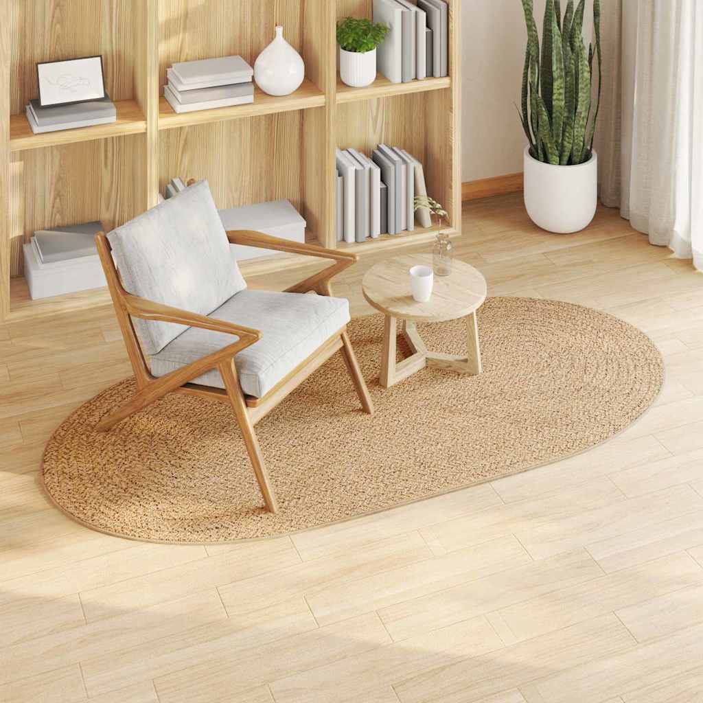 vidaXL Tappeto Marrone PP