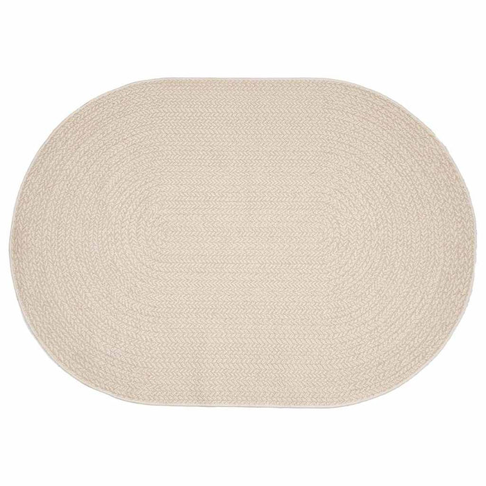 vidaXL Tappeto ZIZUR Crema PP