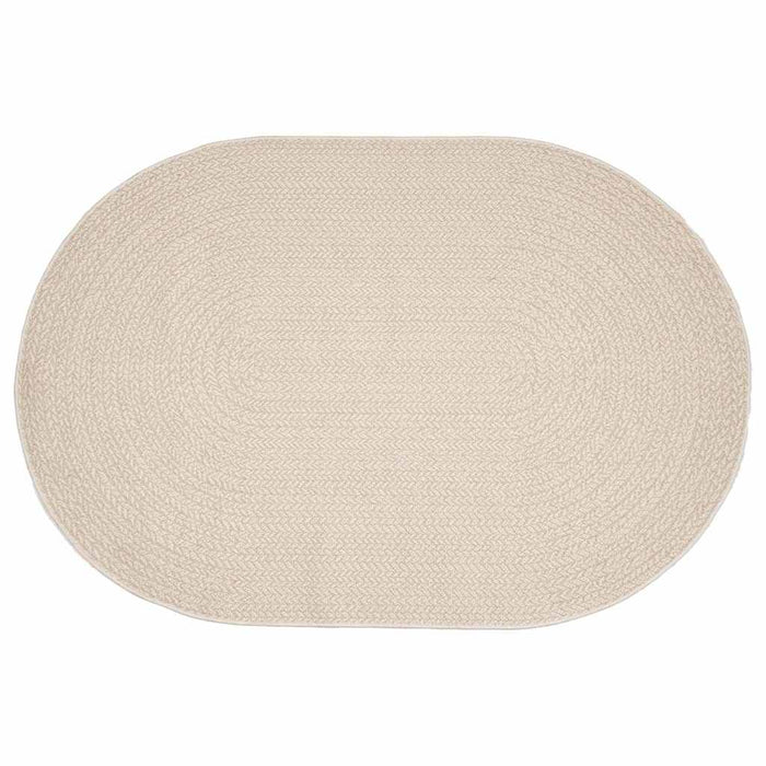 vidaXL Tappeto ZIZUR Crema PP