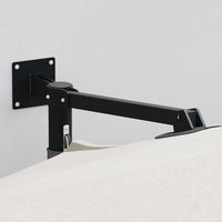 Ombrello da giardino Beige e Nero 248 x 248 x 148 cm 42003227