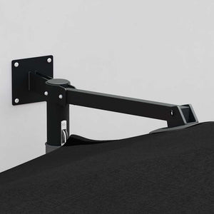 Ombrello da giardino Nero e Nero 248 x 248 x 148 cm 42003233