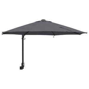 Ombrello da giardino Antracite, Nero 248 x 248 x 148 cm 42003245